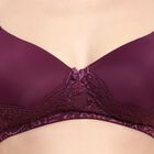 Ladies' Padded Bra, Wine, small image number null